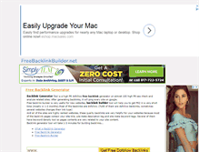 Tablet Screenshot of freebacklinkbuilder.net